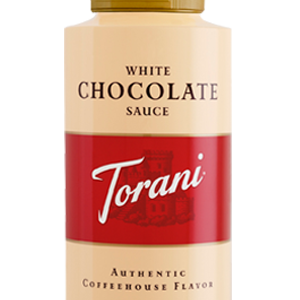 Torani white chocolate sauce